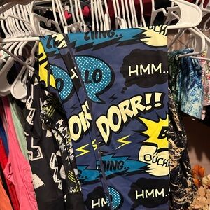 CVG Comic Print Leggings